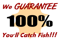 100% guarentee you'll catch fish